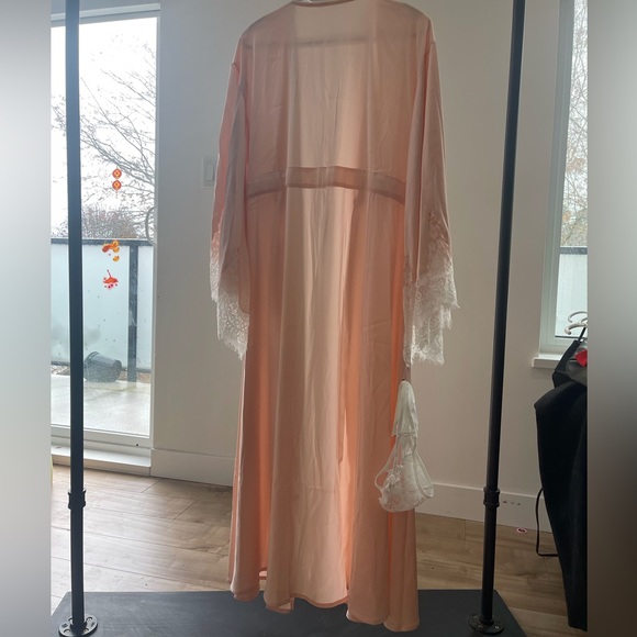 Sexy night skirt pajamas 2 sets pink size:S can fix M too - Picture 9 of 12